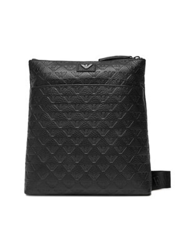 Emporio Armani Saszetka EM001688 AF14774 UC001 Czarny. Kolor: czarny. Materiał: skóra