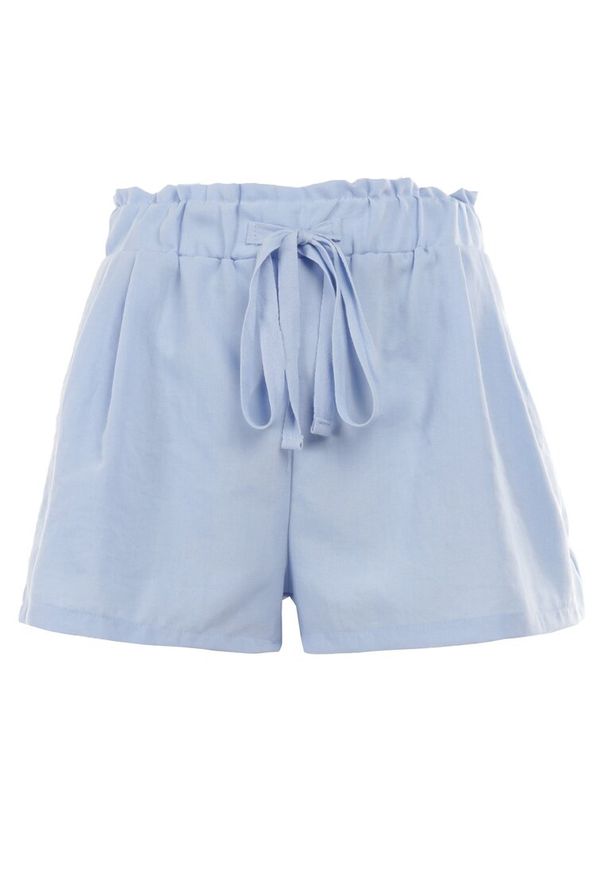 Born2be - Niebieskie Szorty Kyggia. Stan: podwyższony. Kolor: niebieski. Sezon: lato