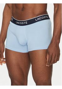 Lacoste Komplet 3 par bokserek 5H1300 Niebieski. Kolor: niebieski. Materiał: bawełna #10