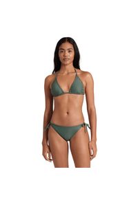 Strój kąpielowy damski dwuczęściowy kostium bikini basen Arena Stripe. Kolor: zielony