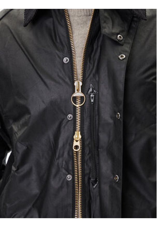 Barbour Kurtka przejściowa MWX0017BK91 Czarny Regular Fit. Kolor: czarny. Materiał: bawełna