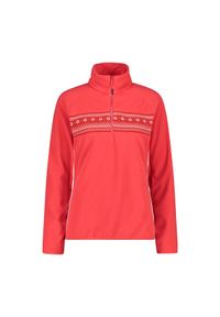 Golf damska turystyczne CMP 34J3956. Okazja: na co dzień. Typ kołnierza: golf. Kolor: czerwony. Styl: casual, sportowy. Sport: golf #1
