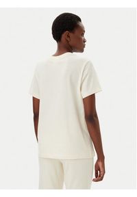 Champion T-Shirt 117650 Écru Slim Fit. Materiał: bawełna #5