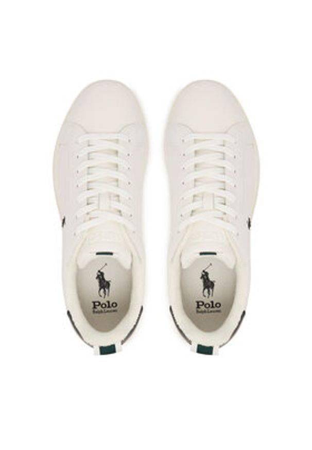 Polo Ralph Lauren Sneakersy Heritage Court II 809P01614001 Biały. Kolor: biały. Materiał: skóra
