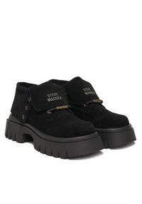 Steve Madden Trapery Parkview SM11004796 Czarny. Kolor: czarny. Materiał: materiał #3