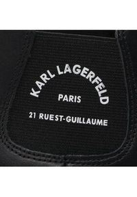 Karl Lagerfeld - KARL LAGERFELD Sztyblety KL43530 Czarny. Kolor: czarny. Materiał: skóra #5