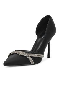 DeeZee Szpilki BG-2032 Czarny. Kolor: czarny. Materiał: skóra. Obcas: na szpilce #4