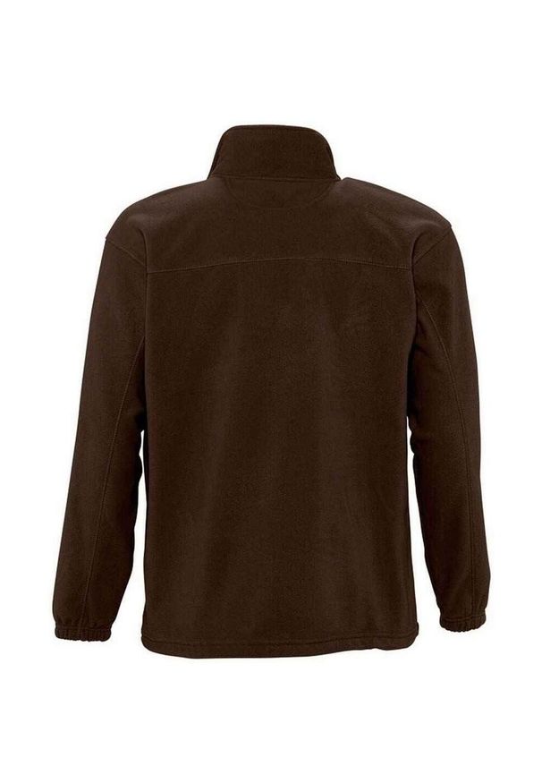 SOL'S - Bluza Polarowa Unisex Dla Dorosłych North. Kolor: brązowy. Materiał: polar. Sezon: zima