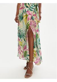 Guess Spódnica midi W5GD66 WH9Z2 Kolorowy Regular Fit. Materiał: syntetyk. Wzór: kolorowy #4