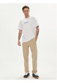 Jack & Jones - Jack&Jones T-Shirt Henry 12248600 Biały Standard Fit. Kolor: biały. Materiał: bawełna #2