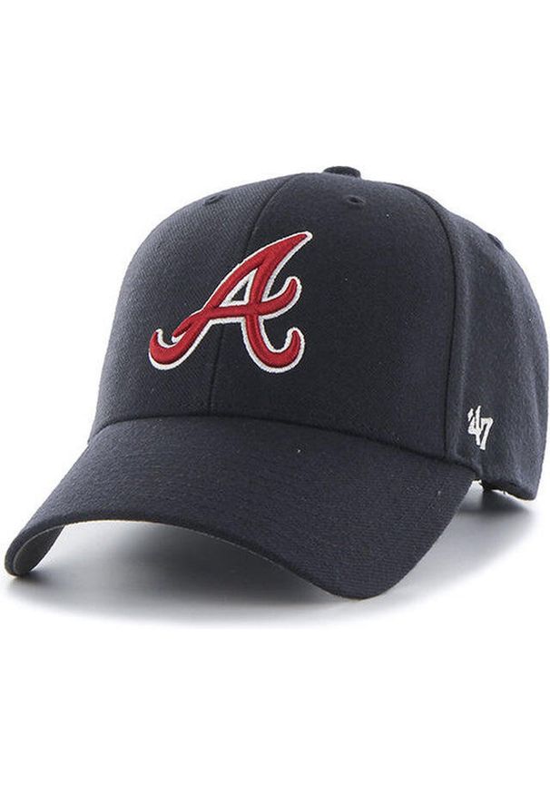 Czapka baseballowa MLB Atlanta Braves '47 MVP 47 Brand. Kolor: niebieski