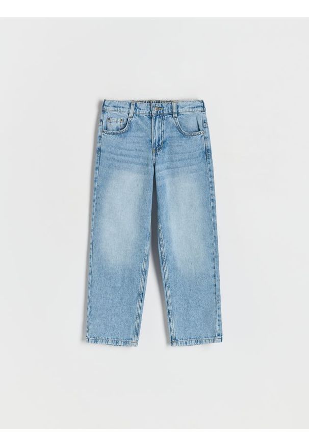 Reserved - Classic denim straight - niebieski. Kolor: niebieski