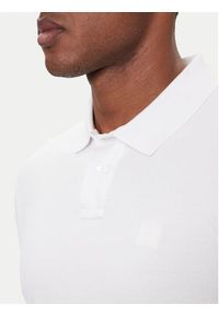BOSS - Boss Polo Passenger 50507803 Biały Slim Fit. Typ kołnierza: polo. Kolor: biały. Materiał: bawełna #4