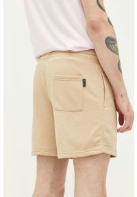 Protest szorty męskie kolor beżowy. Kolor: beżowy. Materiał: dzianina #4
