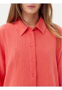 Vero Moda Koszula Natali 10279685 Różowy Standard Fit. Kolor: różowy. Materiał: bawełna #3