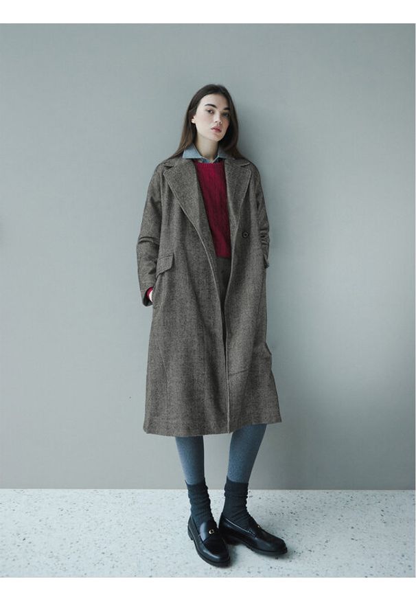 Robe di Kappa Płaszcz przejściowy Jeannie 62123UW Czarny Regular Fit. Kolor: czarny. Materiał: syntetyk