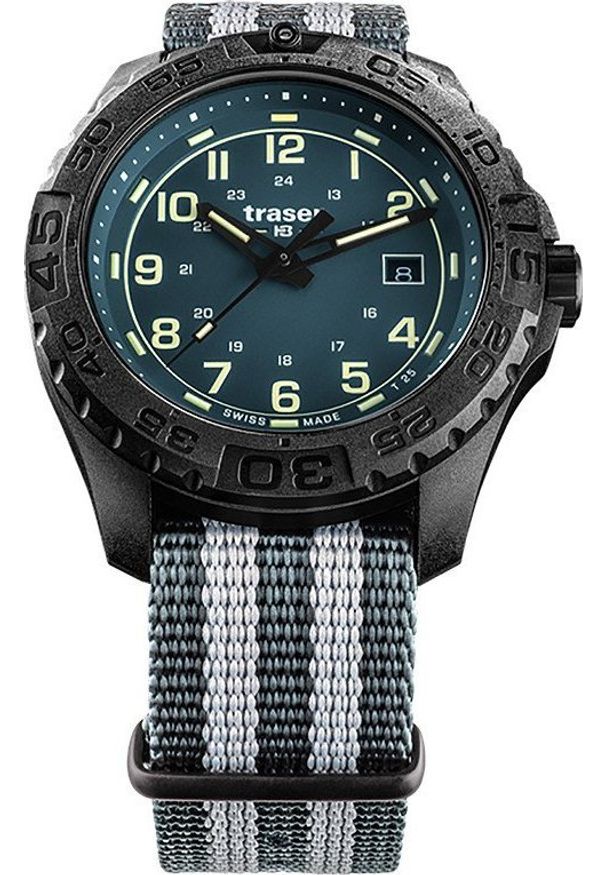 Zegarek Traser Zegarek męski Traser TS-109041 szary. Kolor: szary