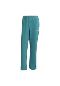 Adidas - Spodnie Terrex Multi Liteflex. Kolor: niebieski. Materiał: materiał. Sport: turystyka piesza