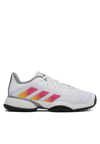 Adidas - adidas Buty do tenisa Barricade Tennis HP9697 Biały. Kolor: biały. Materiał: materiał. Sport: tenis