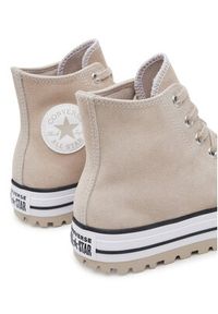 Converse Trampki Chuck Taylor All Star City Trek Suede A11455C Beżowy. Kolor: beżowy. Materiał: zamsz, skóra #6