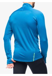 Bluza polarowa męska Inov-8 VentureLite Mid HZ. Kolor: niebieski. Materiał: polar