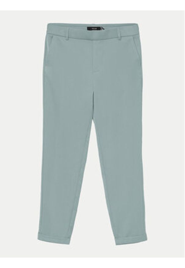 Vero Moda Chinosy Maya 10225280 Zielony Regular Fit. Kolor: zielony. Materiał: syntetyk