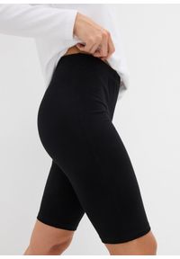 bonprix - Długie kolarki (2 pary). Kolor: czarny. Długość: długie #2