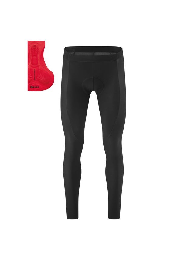 GONSO - Legginsy Gonso Stivo Tight. Kolor: wielokolorowy, szary, czarny. Sport: kolarstwo