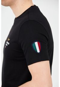 Aeronautica Militare - AERONAUTICA MILITARE Czarny t-shirt Frecce Tricolori Short Sleeve. Kolor: czarny #3