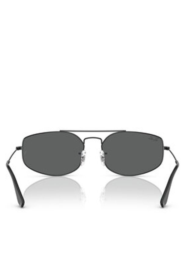 Ray-Ban Okulary przeciwsłoneczne Explorer V 0RB3845 002/B160 Czarny. Kolor: czarny. Materiał: syntetyk