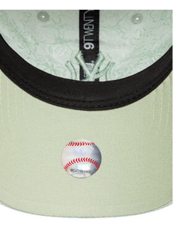 New Era Czapka z daszkiem New York Yankees Floral 9Twenty 60595377 Zielony. Kolor: zielony. Materiał: materiał, poliester