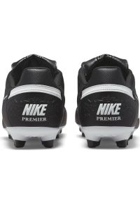 Buty piłkarskie Nike Premier 3 Fg M AT5889-010 czarne czarne. Kolor: czarny. Materiał: skóra. Szerokość cholewki: normalna. Sport: piłka nożna