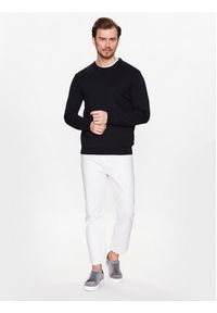 United Colors of Benetton - United Colors Of Benetton Sweter 1098U1I76 Czarny Regular Fit. Kolor: czarny. Materiał: bawełna #2