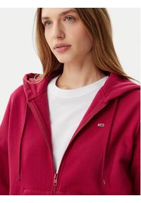 Tommy Jeans Bluza Flag DW0DW19729 Różowy Regular Fit. Kolor: różowy. Materiał: bawełna #4