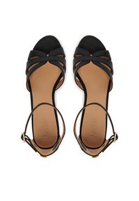 Lauren Ralph Lauren - LAUREN RALPH LAUREN Espadryle 802P04433001 Czarny. Kolor: czarny. Materiał: skóra #3