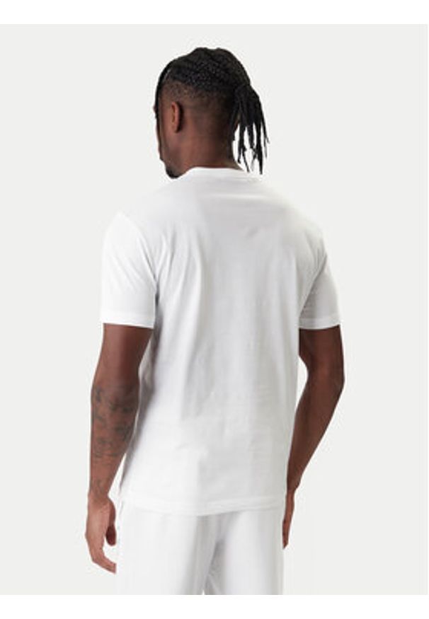 EA7 Emporio Armani T-Shirt 7M001412 AF22264 U0002 Biały Regular Fit. Kolor: biały. Materiał: bawełna