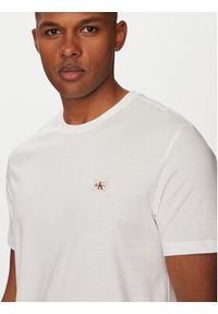 Calvin Klein Jeans T-Shirt LV04RC272G Biały Regular Fit. Kolor: biały. Materiał: bawełna #5