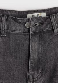 Renee - Szare Jeansy Mom Fit High Waist Ralineva. Stan: podwyższony. Kolor: szary. Styl: elegancki #6