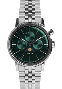 Zegarek Timex Zegarek męski Timex TW2Y09900 srebrny. Kolor: srebrny #1
