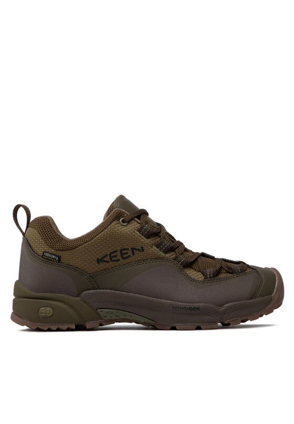 keen - Keen Trekkingi Wasatch Crest Wp 1026198 Khaki. Kolor: brązowy. Materiał: materiał. Sport: turystyka piesza