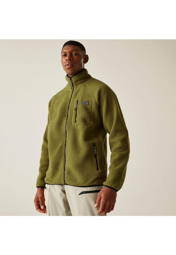 DARE 2B - Polar męski rozsuwany Camber Dare 2b. Kolor: zielony. Materiał: polar. Sezon: zima. Sport: narciarstwo