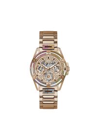 Guess Zegarek Queen GW0464L5 Różowe złoto. Kolor: różowy, złoty, wielokolorowy