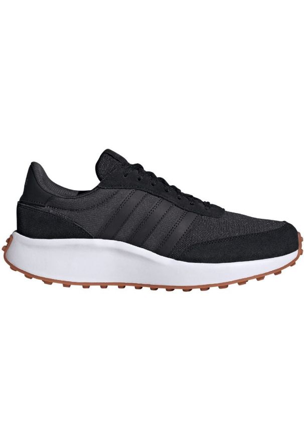 Adidas - Buty adidas Run 70s Lifestyle Running M ID1876 czarne. Zapięcie: sznurówki. Kolor: czarny. Materiał: materiał, guma. Szerokość cholewki: normalna. Sport: bieganie