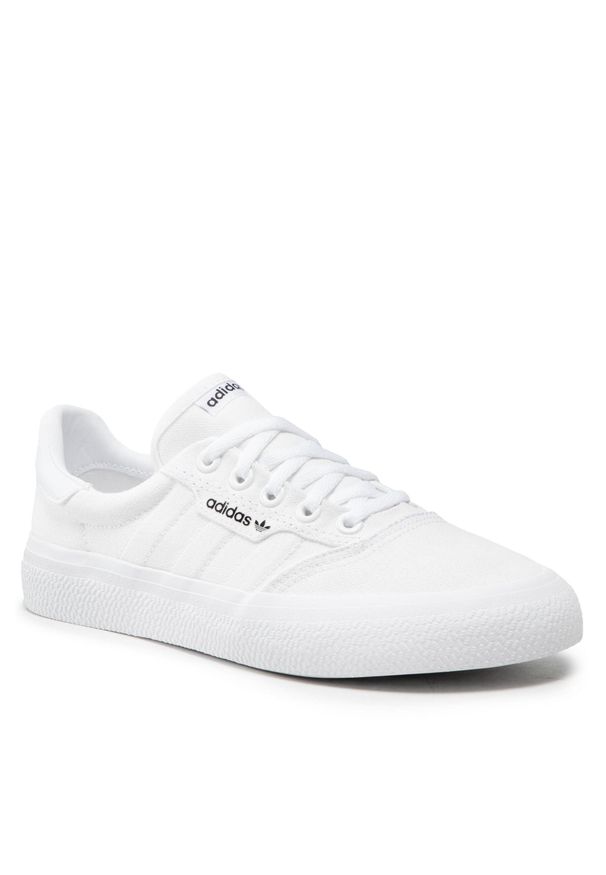 Adidas - Buty adidas 3Mc B22705 Ftwwht/Ftwwht/Goldmt. Kolor: biały. Materiał: materiał