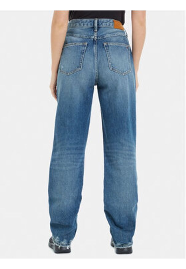 TOMMY HILFIGER - Tommy Hilfiger Jeansy Classic WW0WW40041 Niebieski Straight Fit. Kolor: niebieski