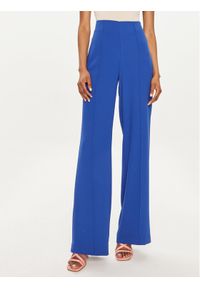 Morgan Spodnie materiałowe 241-PBARY Niebieski Straight Fit. Kolor: niebieski. Materiał: syntetyk #1