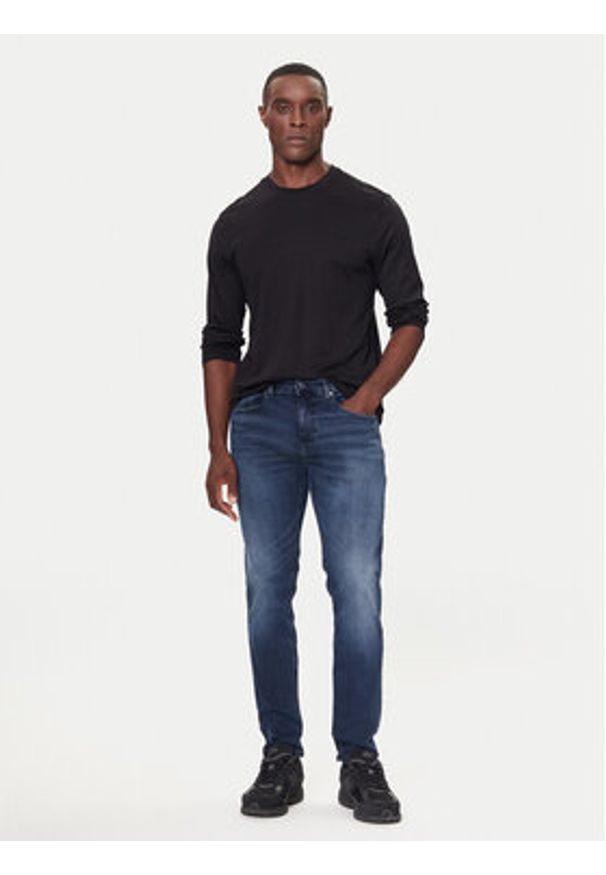 Tommy Jeans Jeansy DM0DM22247 Granatowy Slim Fit. Kolor: niebieski