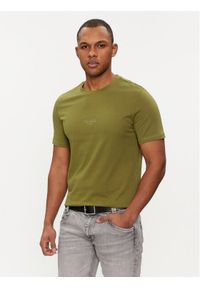 Guess T-Shirt Aidy M2YI72 I3Z14 Zielony Slim Fit. Kolor: zielony. Materiał: bawełna #1
