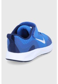Nike Kids Buty. Nosek buta: okrągły. Zapięcie: rzepy. Kolor: niebieski. Materiał: guma #3