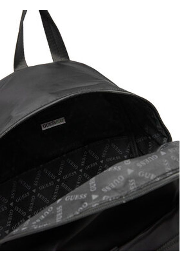 Guess Plecak Venezia Backpack HMVENY P4306 Czarny. Kolor: czarny. Materiał: materiał